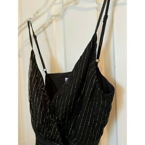 TOBI Silk Wrap Dress 